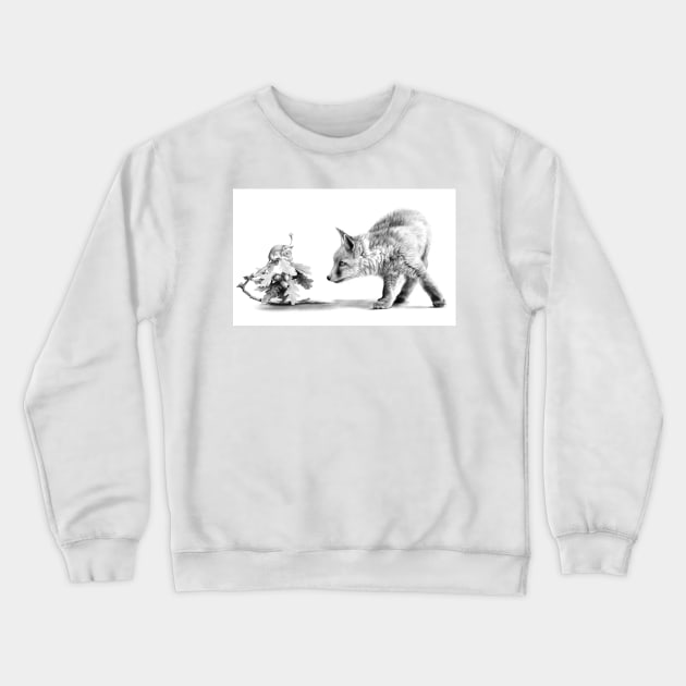 Brief Encounter Crewneck Sweatshirt by Mightyfineart